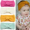 Warm Winter Baby Girls Knitted Headbands High quality Handmade Kids Crochet Headband