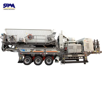SBM quarry equipment 2018 new price for portable mobile stone crusher