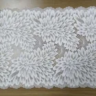2018 new design wholesale lingerie spandex elastic border lace