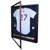 High Quality wall mounted hockey jersey shadow box frame football jersey shadow box