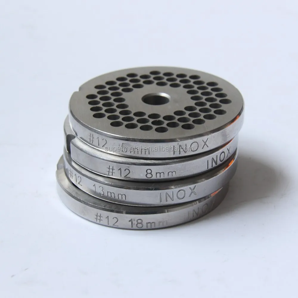 12 Meat Grinder Plate /meat Mincer Replacement Plate/blades Buy Meat