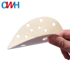 Round flexibility backing polishing aluminum oxide sandpaper