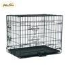 Animal Kennel Portable Folding Suitcase Doors Large Pet Crate Metal Dog Kennels Cages