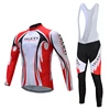 high quality bike uniform set cheap sport clothing custom cycling Long sleeve jersey and leggings