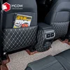 Mcow Hot Sale Environmental PU Car Seat Back Protector Cover Kick Mats Used For CRV 2017-2019