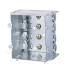 Canadian Style Steel Two Gang Tin-based Electronic Device Box With CETL Certificate