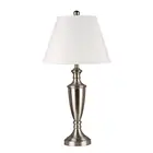 Modern cheap price reading desk light brushed nickel metal table lamp office lamp