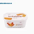 PP Plastic Food Packaging Container With Lid Biscuit Box Container