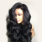High Quality Virgin Hair Lace front Wig Body Wave 100% human hair Wholesale 150% density Indian Hair