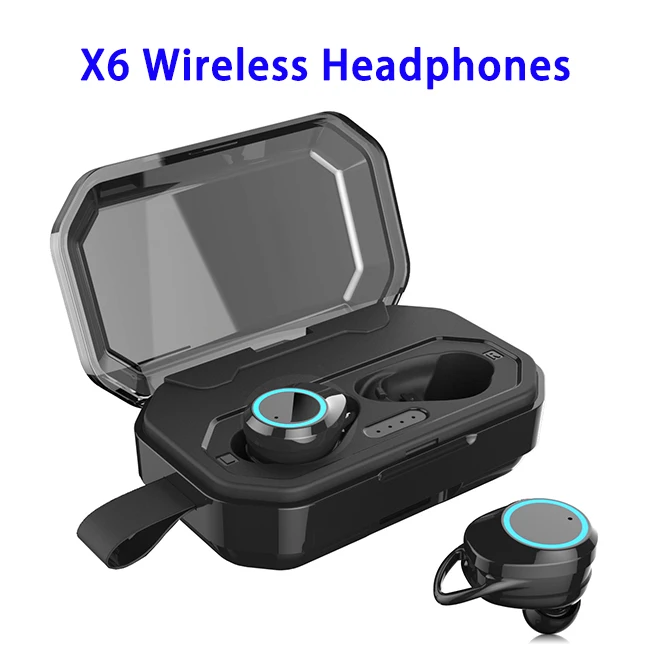 Factory Price 3000mAh Charging Box Noise Reduction Wireless Earphone with OEM - ANKUX.COM