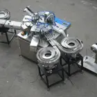 Spout pouch liner cuting sealing capping machine