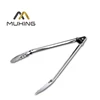 2018 Kitchen Accessories stainless steel bbq scissor lifting tongs