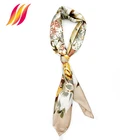 Fashion Scarf Scarf And Scarf Fashion 100% Big Square Silk Scarf Twill 90x90