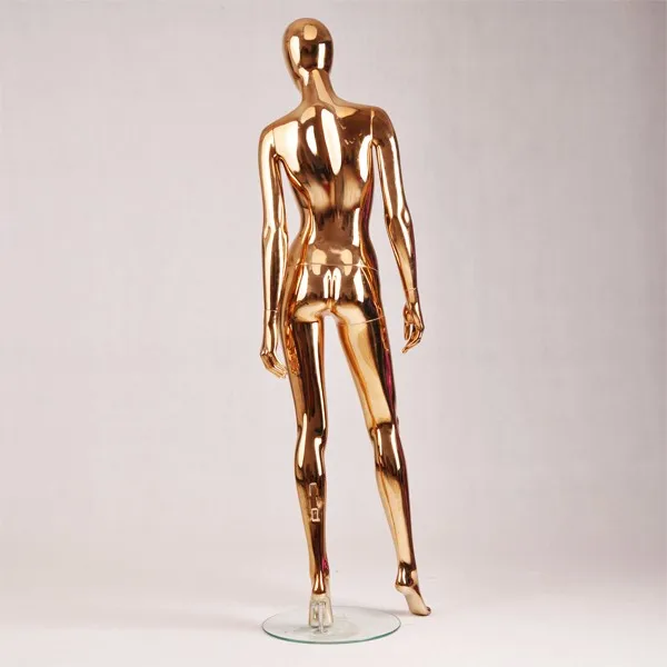 Female Chrome Gold Mannequin Manufacturer Buy Female Chrome Plating
