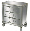 MR-401124B Sterling derin 3 drawer chest Mirrored furniture