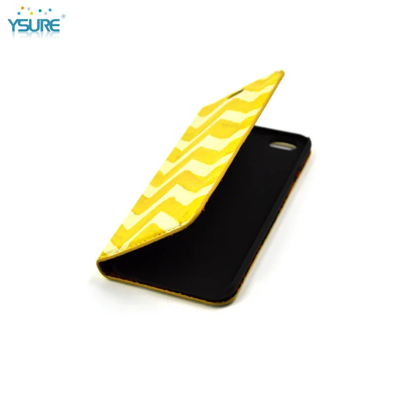 2015 New Design Ripple Pattern Colorful Leather Case For Pantech PT003 with magnet close up