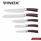 High quality professinal damascus steel kitchen knife set with pakka wood handle