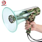 High power 2600mA battery powered wireless Waterproof megaphone