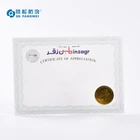 Custom Anti-Counterfeiting Special Paper Collection Security Certificate