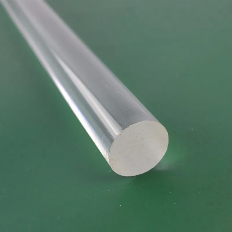 Fielect 1Pcs Light Purple Twisted Line Acrylic Round Rod Plexiglass Standard Tolerance 8mm Diameter Lightweight 250mm Height