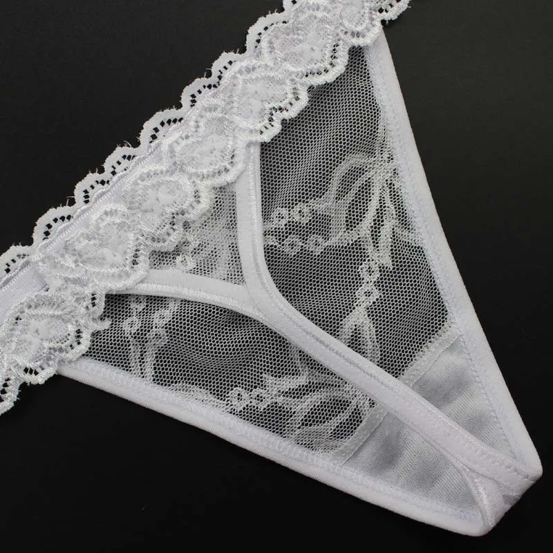 Stock Best seller Cute sey panties full lace Transparency tanga Underwear women Underpants thongs Knickers Underwear Lingerie cl