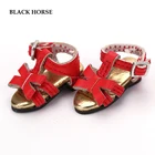 Customized Red Color Blythe Doll Sandals Blythe Doll Shoes