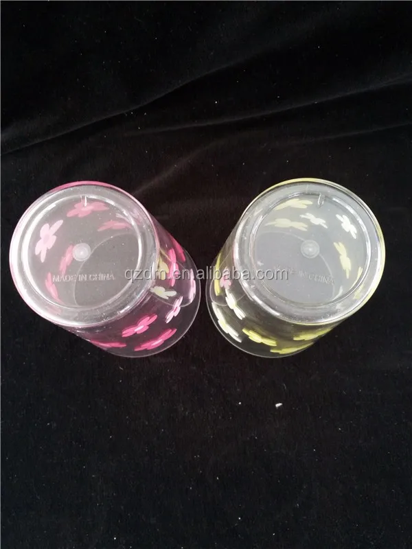 Water cup acrylic cup Plastic Mugs PS Cup Customized