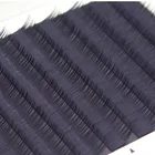 Wholesale Natural Silk Synthetic Fiber Individual Eyelash Extensions 0.20mm JBCD