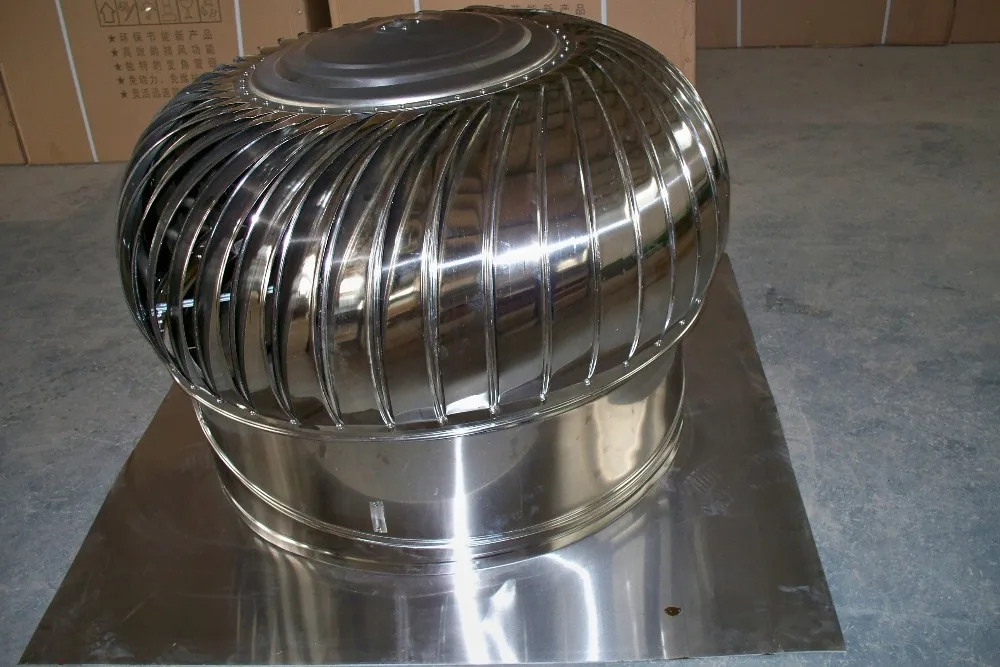 Roof Wind Ss304 Ventilator, 500mm, Stainless Steel, 1500 RPM - detail 2