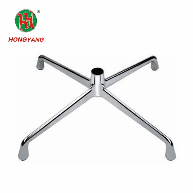 ZX-C12K Aluminium 4-star Chair Base Swivel Chair Base Parts