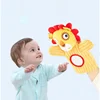kids educational puppet toy Interactive animal plush finger puppets for kids puppet plush toy