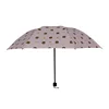 Quick delivery plastic umbrellas cheap folding umbrella 3 fold umbrella