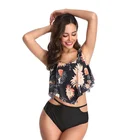 2019 wholesale cheap Two piece woman sexy tankini swimsuits