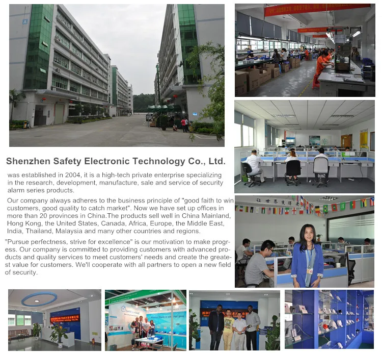 Shenzhen Smart Stable GSM Mobile Control App Host Alarm And Security Systems With Wireless For Simple Home