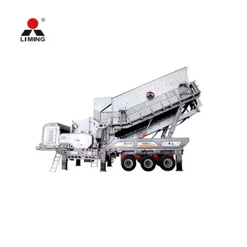 Competitive Price mobile impact crusher production line mobile crushing screening plant