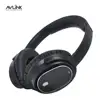 Foldable avlink CSR8675 wireless bluetooth headphones active noise reduction with boom microphone for crystal clear call