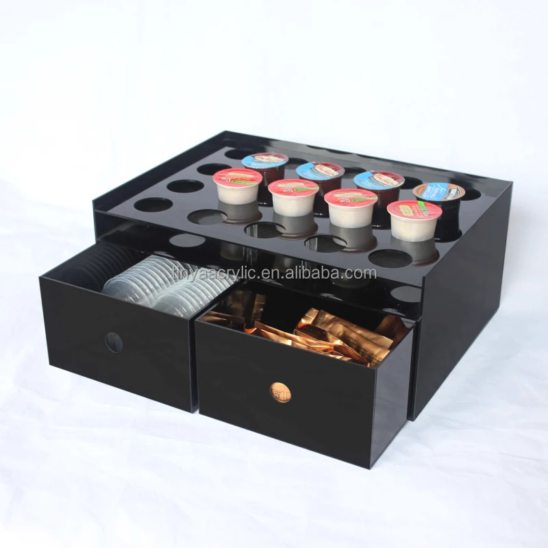 New Products Cafe Table Rack Keurig K Cup Holder Custom Black
