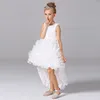 Girls Wholesale Boutique Clothing Latest Children's New Party Wear Long Tail Gowns Dresses For Girls LT-21
