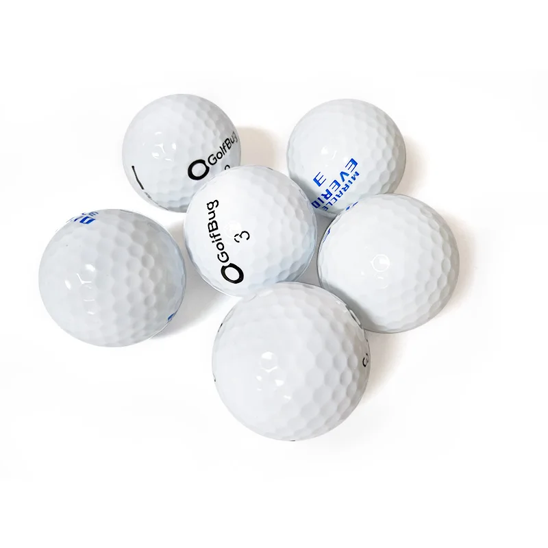 Logotipo personalizado de calidad superior barato pelota de Golf
