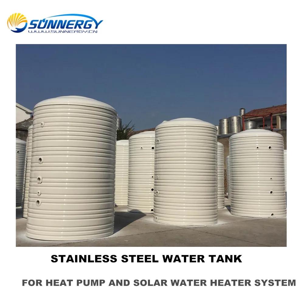 water storage tank hot sale water tank with heat coil