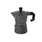 600ML 12 Cup Coffee Pot Stove Percolator Maker Top Expresso Latte Aluminum Moka Pot Octagonal Coffee Pot Cup Tools