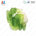 Luxury sponge shower luffa mesh bath ball
