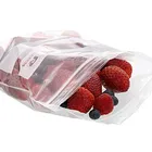 Reclosable 9"x12" 2 Mil Clear Plastic Waterproof Zipper Poly Ziplock Bags for Candy Cookies Cards Gifts Pack of 100