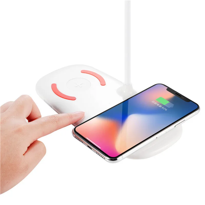 wireless charger with LED light