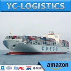 FBA forwarding door to door sea freight service shipping cost from china to UK Amazon