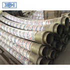 Light foam concrete pump rubber hose fittings