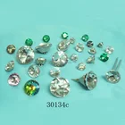High Quality Crystal Furniture Nail with Pin at the back for Sofa Decoration