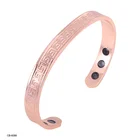 Guangzhou mantra bangle gold plated inspirational buddhist bracelet