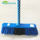 Housekeeping products pvc coated eucalyptus wooden handle broom wholesale broom