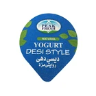 factory customized yogurt cup sealing aluminum foil lid produced in china